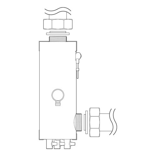 Kiegészítő elektromos fűtőpatron (4 kW)